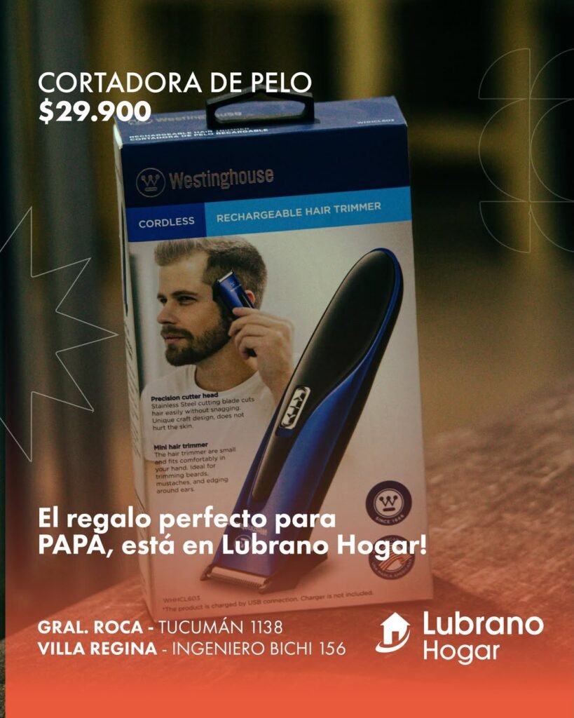 Vení a buscar el regalo del Día del Padre a Lubrano