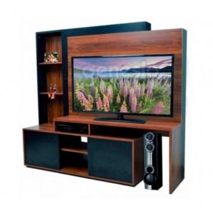 CENTRO TV PLATINUM 558 ROBLE ANT/NEGRO