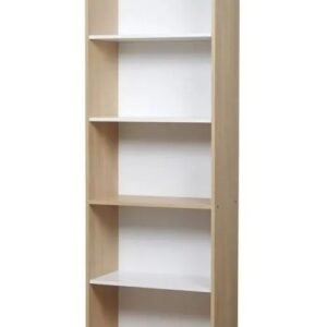 BIBLIOTECA 5 ESP MESINA ROBLE NAT/BLCO