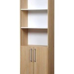 BIBLIOTECA 5 ESP 2P MESINA ROBLE NAT/BLC