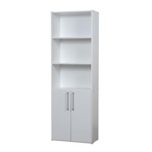 BIBLIOTECA 5 ESP 2P MESINA BLANCO