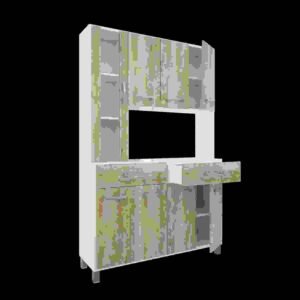KIT COCINA ORLANDI MURANO 120 BCO/ATAKA