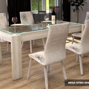 MESA VOLENTIERA VITRO 170 T/VID HELSINSK