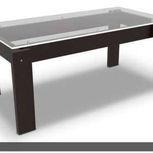 MESA VOLENTIERA VITRO 170 T/VID WENGUE
