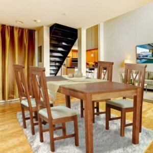 SILLA ORIENTAL KURVE ALTA 147 L CAOBA