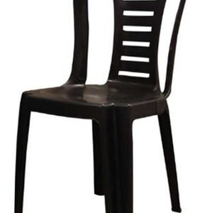 SILLA PVC REINA PRAGA NEGRA