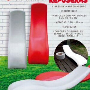REPOSERA PLASTICA MICROBELL 180X60 NARA