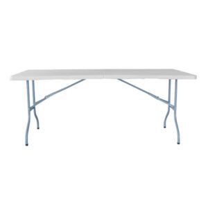 MESA PVC VALIJA 180 LAURY BLANCA