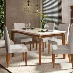 MESA DELOS RUGE RUSTICO TERRARA BL