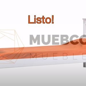 CAMA CRAVERO 080 QUALITY BLANCA