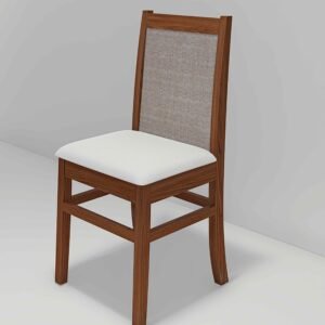 SILLA PACIFICO R/TAPIZ C/ESTERILLA CASTA