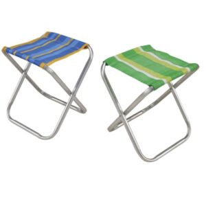 BANQUITO ACERO PLEGABLE MOR