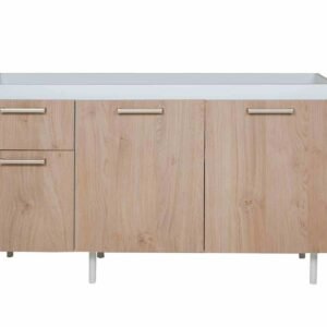 BAJO MESADA TURIN 140 3P 1C ROBLE KENDAL
