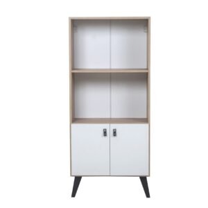 BIBLIOTECA 2E 2P LEGGERO RK NAT/BCO TX