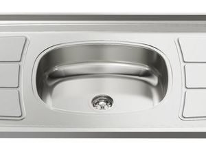 MESADA ACERO INOX 120 DELOS B/CENTRAL