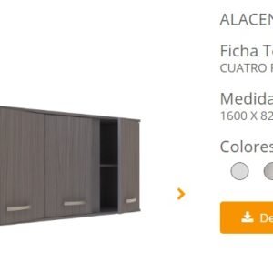 ALACENA ORLANDI MURANO 160 LARICE