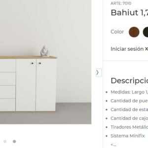 BAHIUT TABLES 175 3PTAS 4CAJ COMB