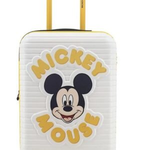VALIJA 20 ABS+UV BLANCA MICKEY