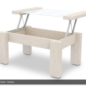MESA RATONA VOLENTIERA DOPPIA T/VIDRIO H