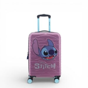 VALIJA 20 ABS+PU LILA STITCH