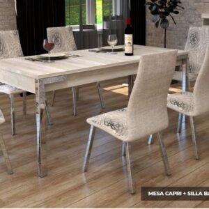 MESA VOLENTIERA CAPRI 140 HELSIN P/CROM