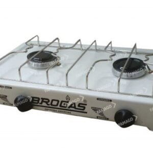 ANAFE BROGAS 2HORN LOZA BLCA C/TERMOC
