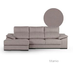 SOFA PARIS 3 CHAISE IZQ VALENZ SILICIO