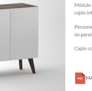MOD VAJILLERO LA VALENZ P/MAD BALT/BLCO