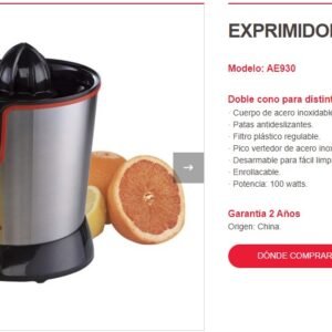 EXPRIMIDOR LILIANA EXPRIMIX (DSCT)
