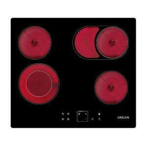 ANAFE ELECTRICA DREAN VITROCER 060 NEGRO
