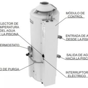 CLIMATIZADOR PILETA AQUAPOOL 30000 KAL