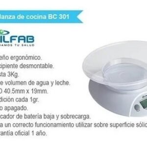 BALANZA COCINA SILFAB BC301