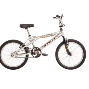 BICICLETA R20 HALLEY FREESTYLE CROMADA