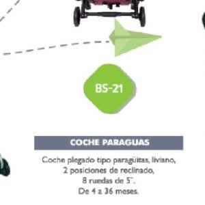 COCHECITO BYS BS21BLA NEGRO