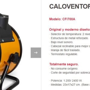CALOVENTOR LILIANA HEATCYCLONE AMARILLO