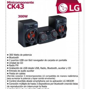 MINICOMPONENTE LG CK43