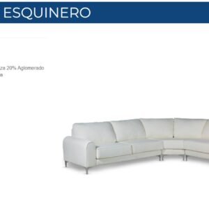 SOFA ESQUINERO RAVENA COLOR LIVING