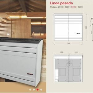 CALEFACTOR L/PESADA CTZ 6000K TBU