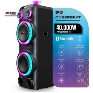 PARLANTE POTENCIADO CROWN MUSTANG CYBERB