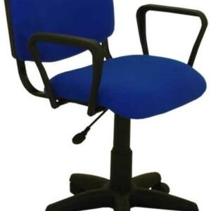 SILLA OFICINA L700 TAPIZ RUEDAS APOYABR