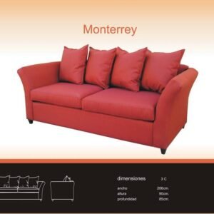 SOFA MONTERREY CHICO 2 CUERPOS