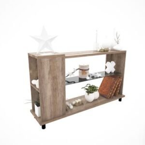 MESA DE ARRIME DELOS C/EST DE VIDRIO