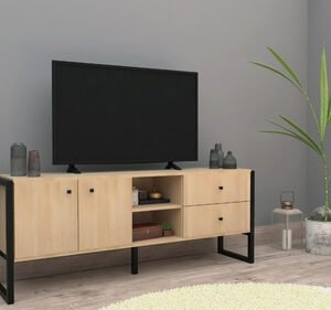 RACK MESA TV HIERRO 161 DELOS