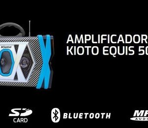 PARLANTE AMPLIFICADOR KIOTO EQUIS50BT