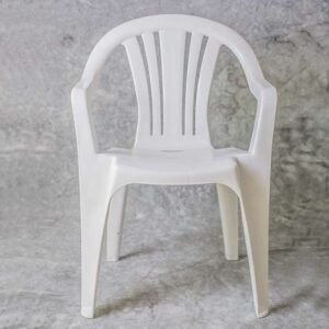 SILLA PVC NATAL C/APOYABRAZO BLANCO