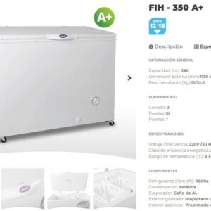 FREEZER INELRO FIH350 FULL