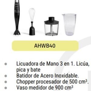 PROCESAD MANUAL WHITEBLACK 450W BATID