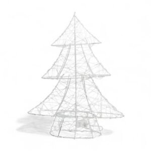 ARBOL PAGODA ALAMB C/LUZ 40CM PLAT A PIL