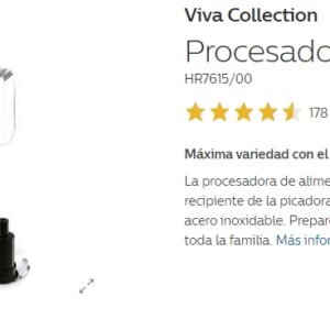 PROCESADORA 3EN1 PHILLIPS HR7615/00