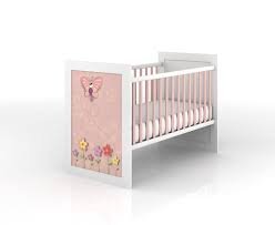 CUNA 97X134X68 BLANCO ROSA